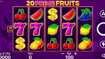 20 Prime Fruits