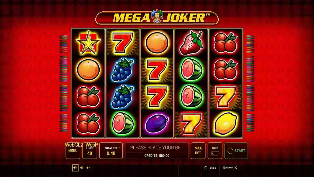 Mega joker слот